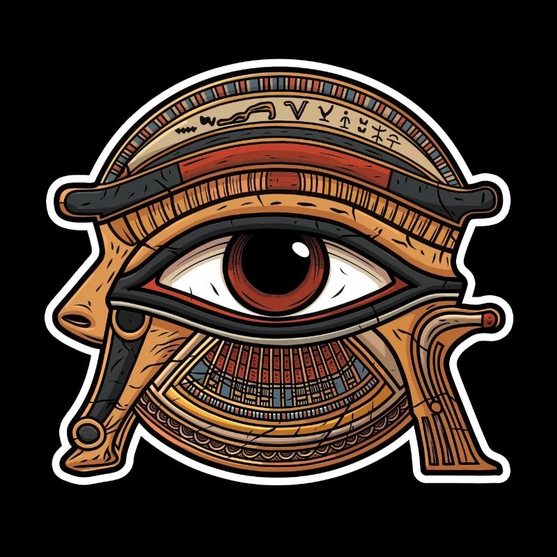 Horus Oeil d’Horus hiéroglyphe égyptien