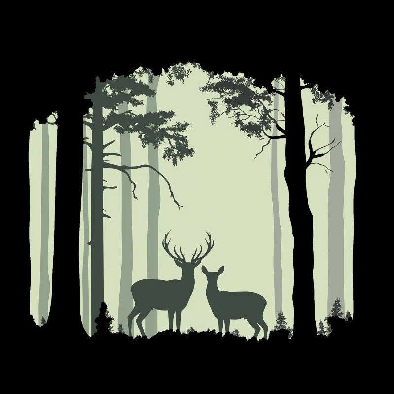 Forêt de cerfs 1