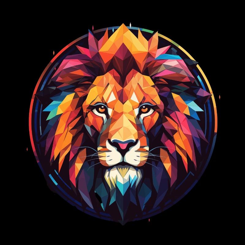 Geometrischer Löwe 2
