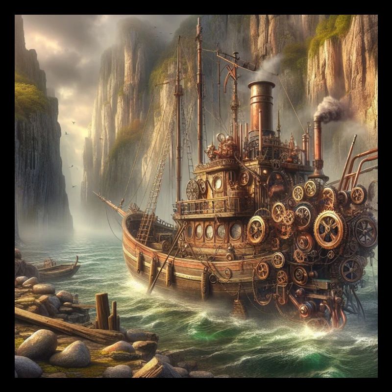 Steampunk Boat