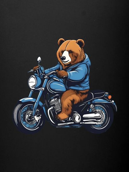 Biker Bear