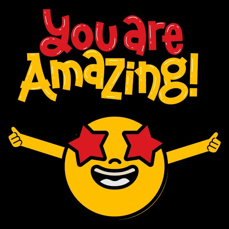 visage souriant mignon