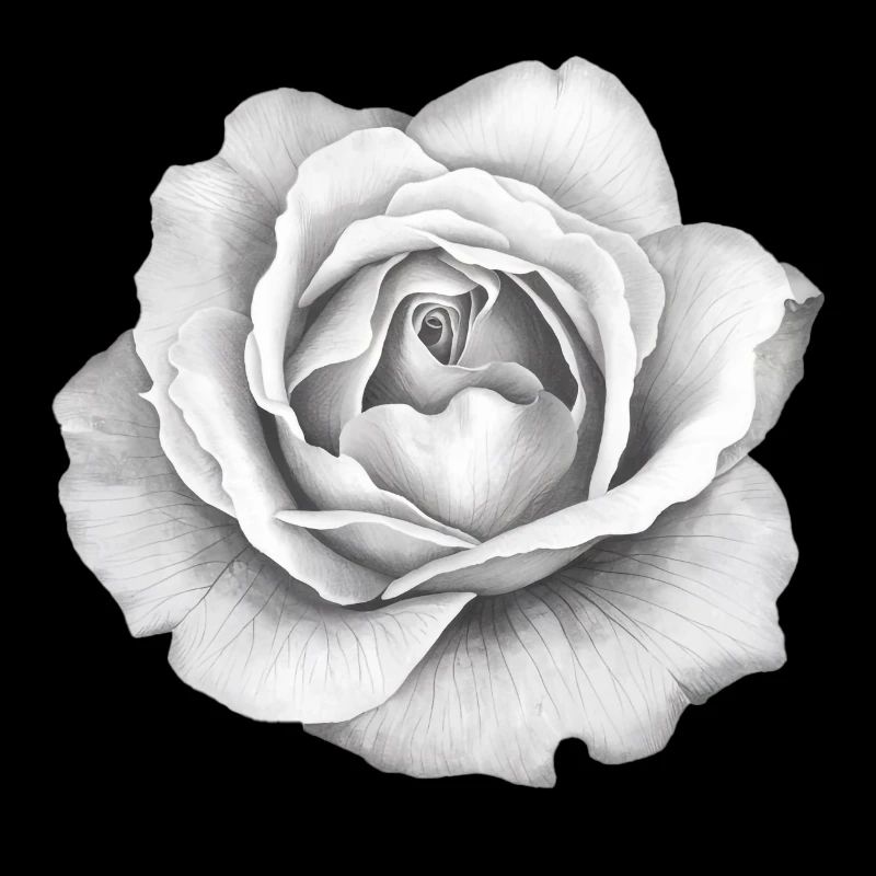 Weiße Rose