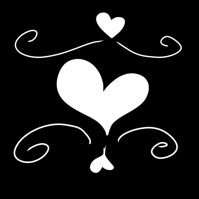 Herz Liebe Symbol form