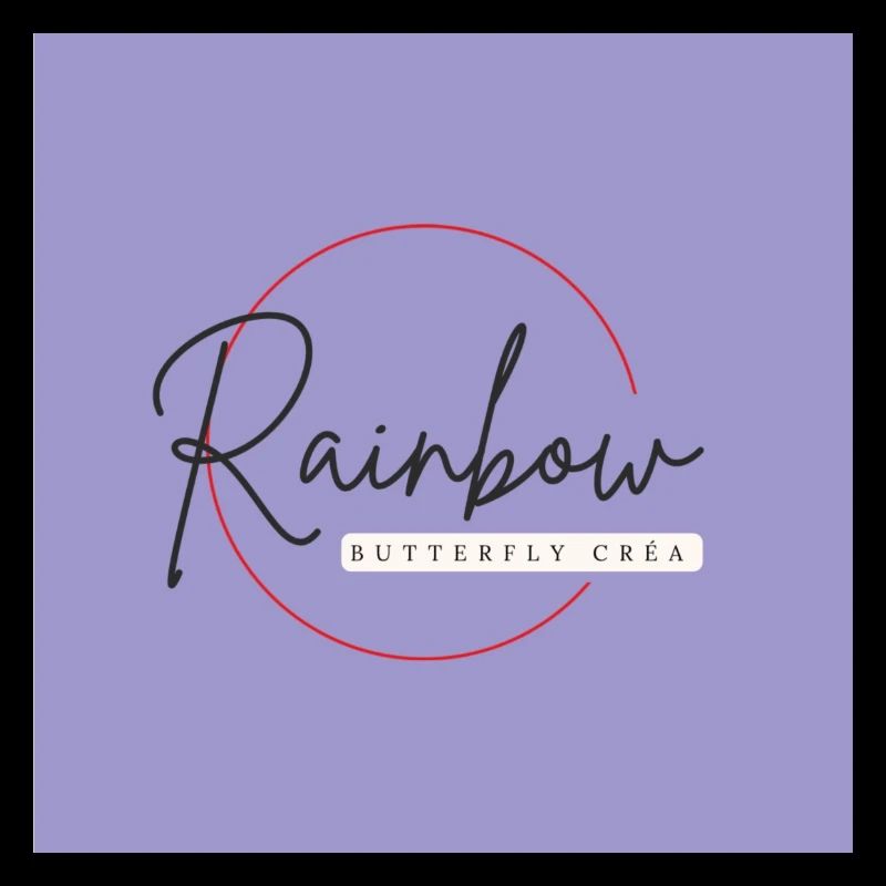 rainbow butterfly créa