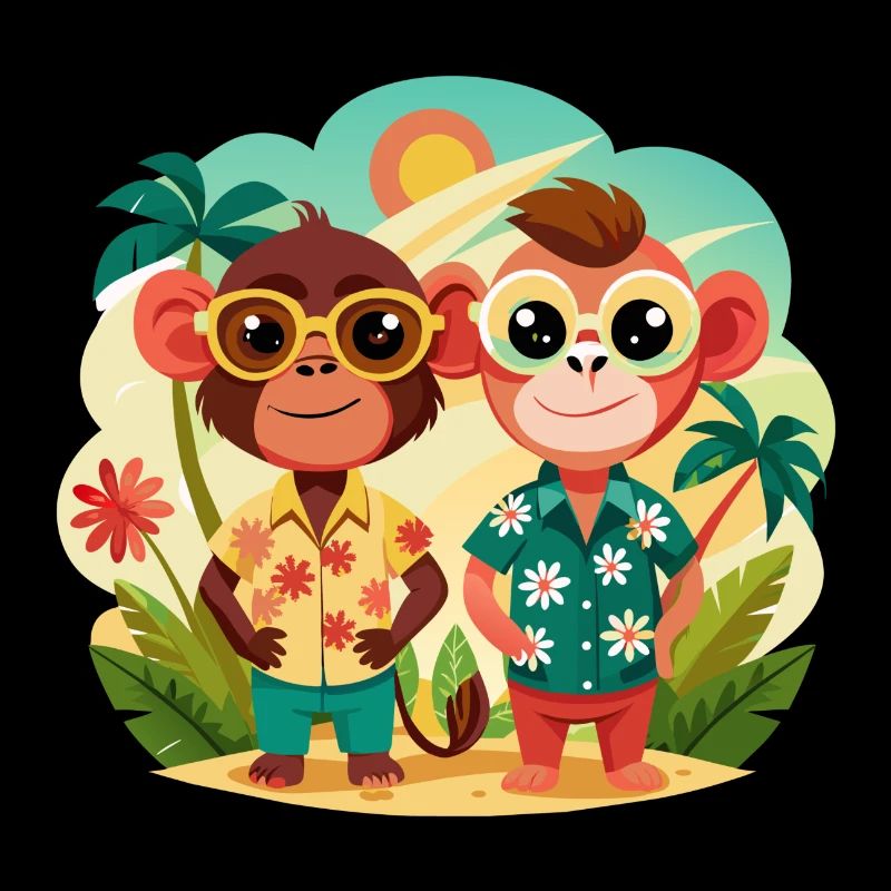Jungle Junior: Playful Monkey Adventure