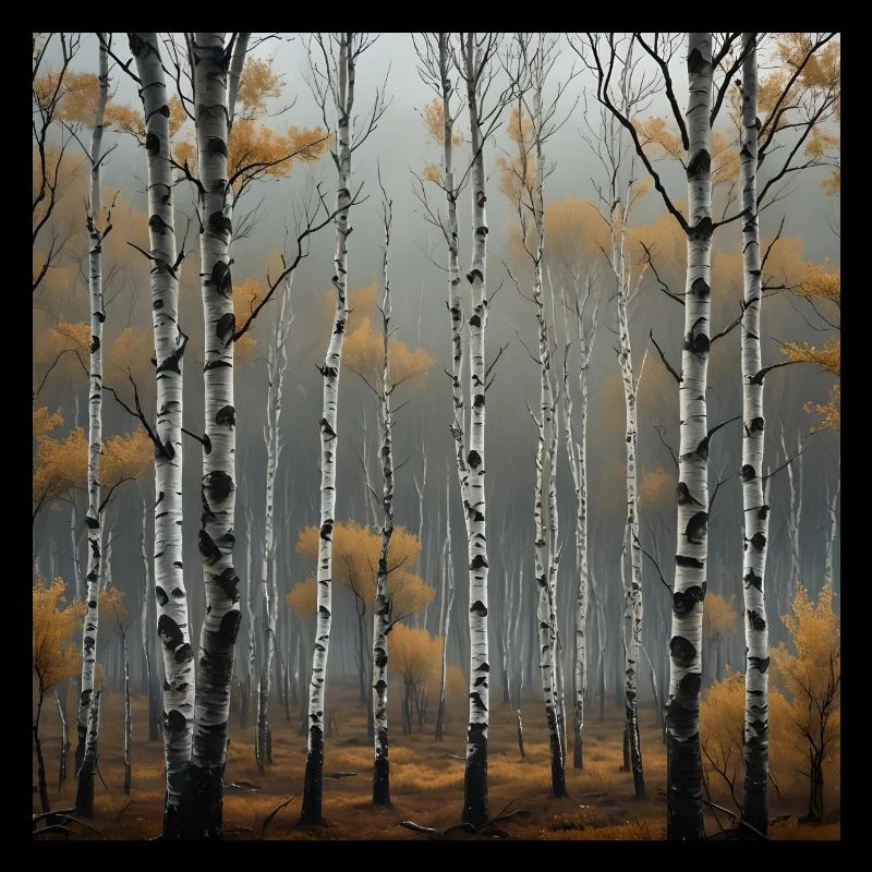 Birken Wald