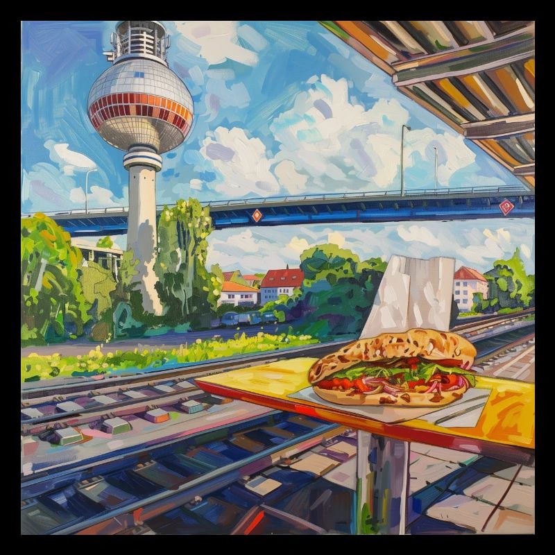 Kebab dans la ville