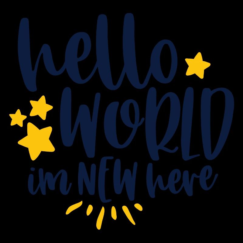 HelloWorldNewHere Body bébé Cadeaux de naissance