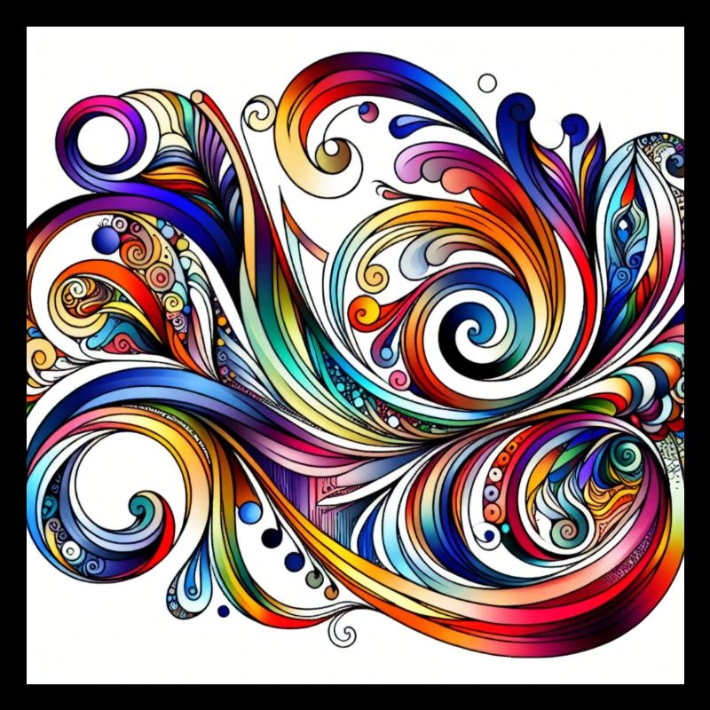 "Couleur Cascade: La Danse des Teintes"