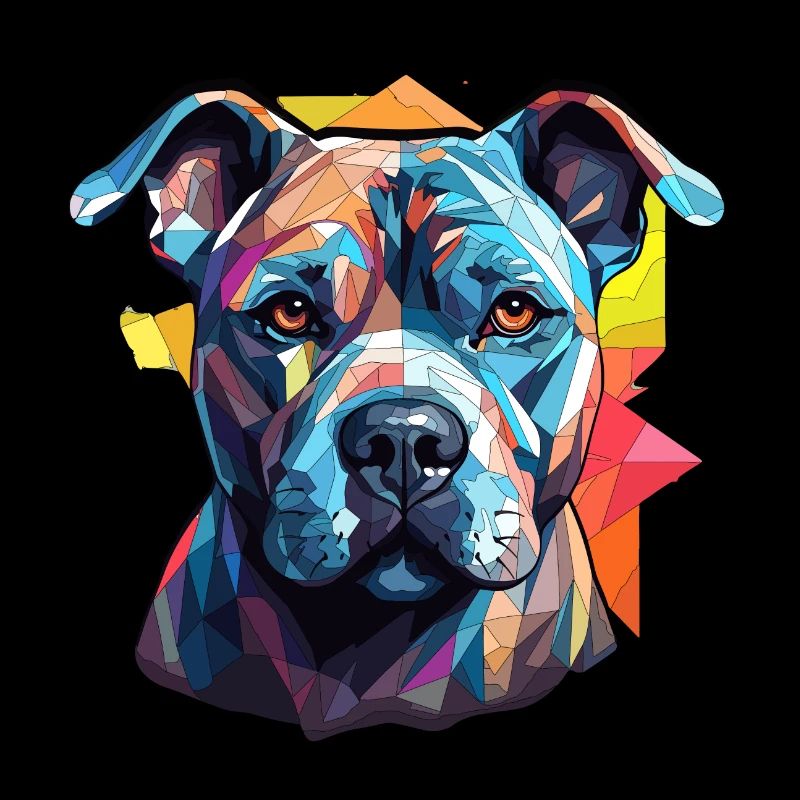 Conception de chien de fosse