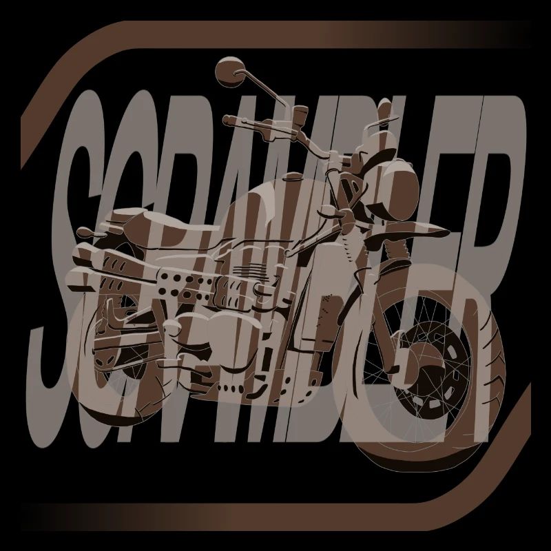 Straßen-Scrambler