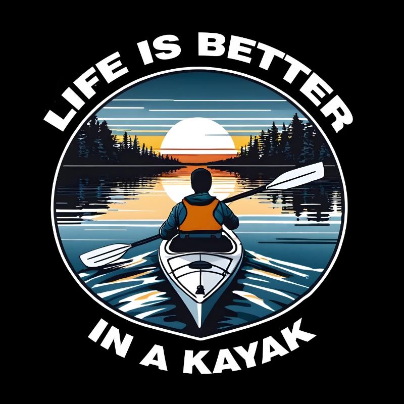 kayaking gets me wet