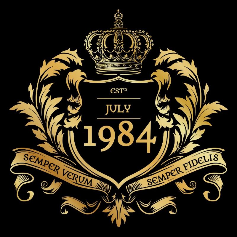 40e anniversaire Établi 07/1984