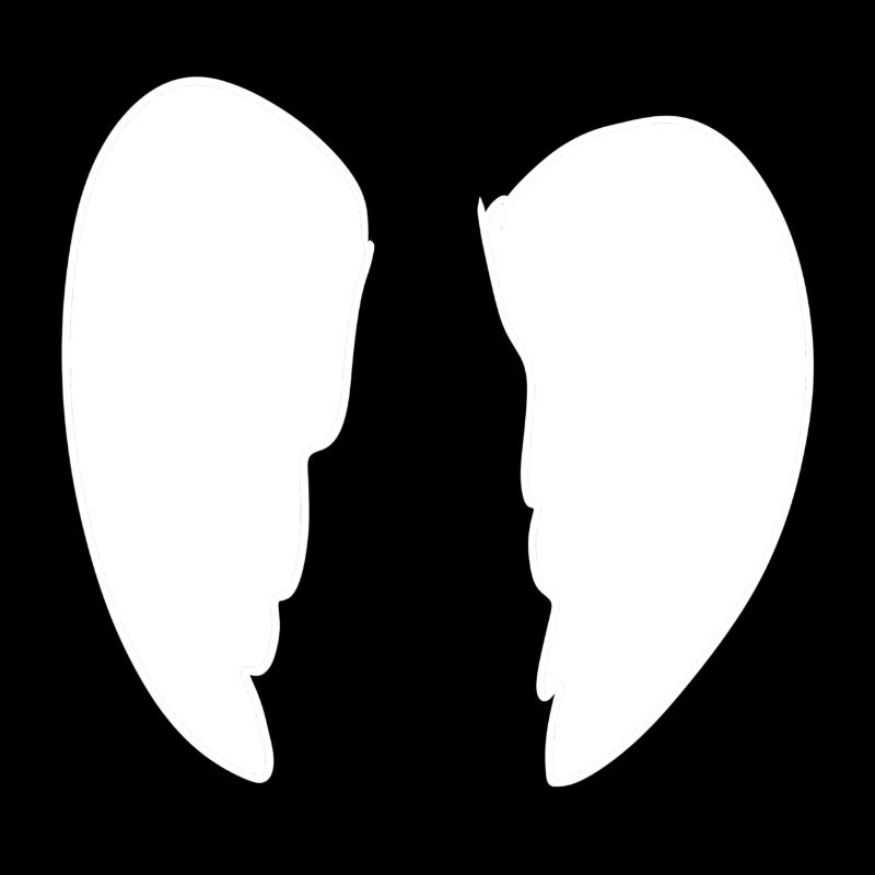 flügel engel symbol form