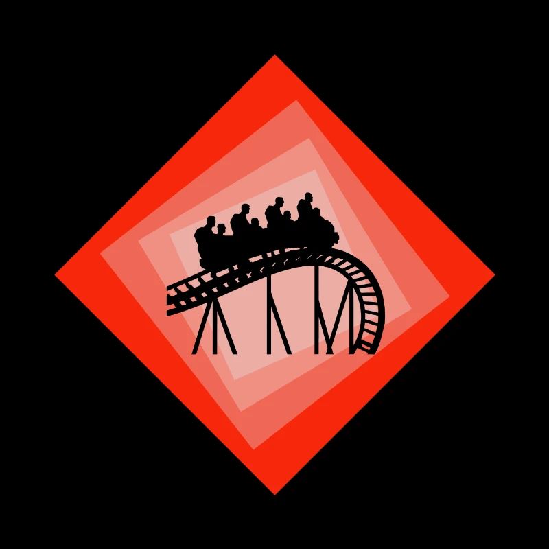 Roller coaster rollercoaster beer mug