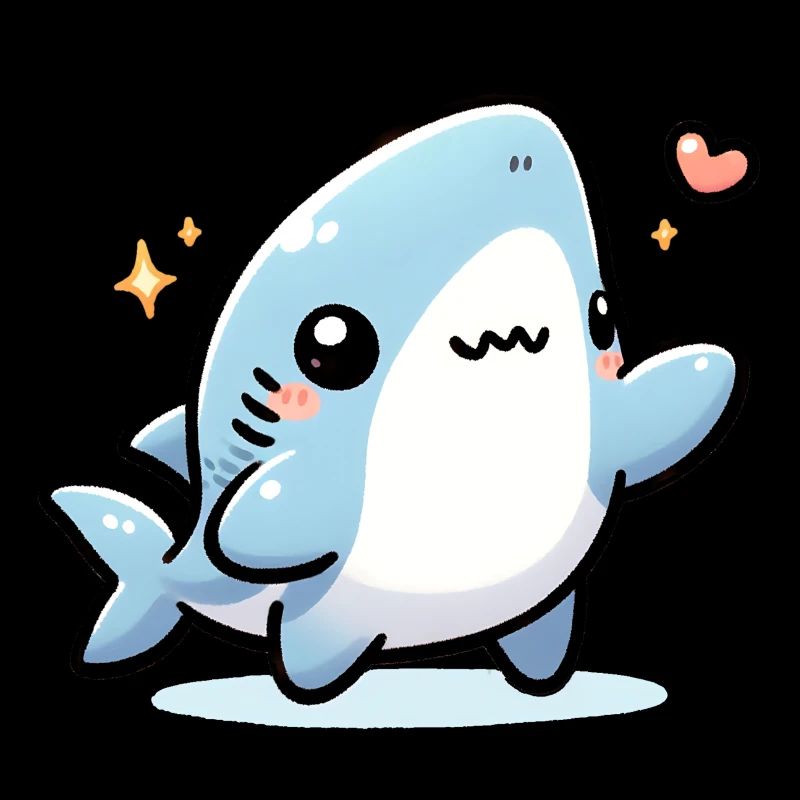 Cute shark