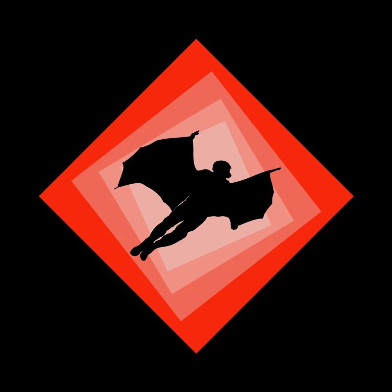 Cascadeur volant en wingsuit