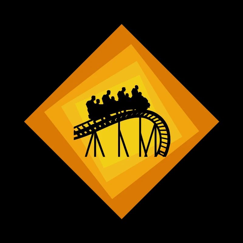 Roller coaster marquee fairground