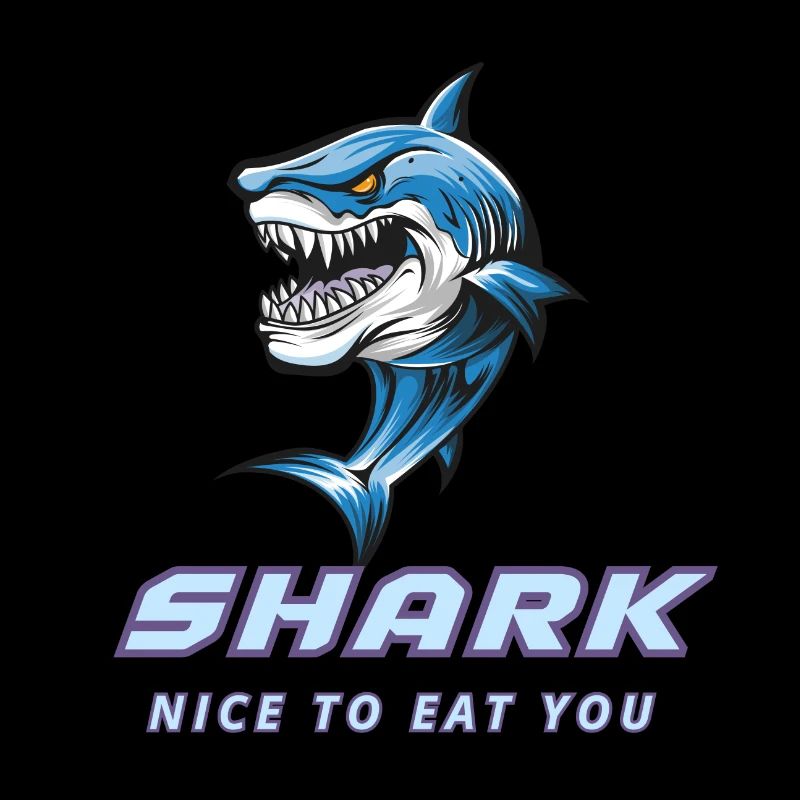 Requin de dessin animé - Hai