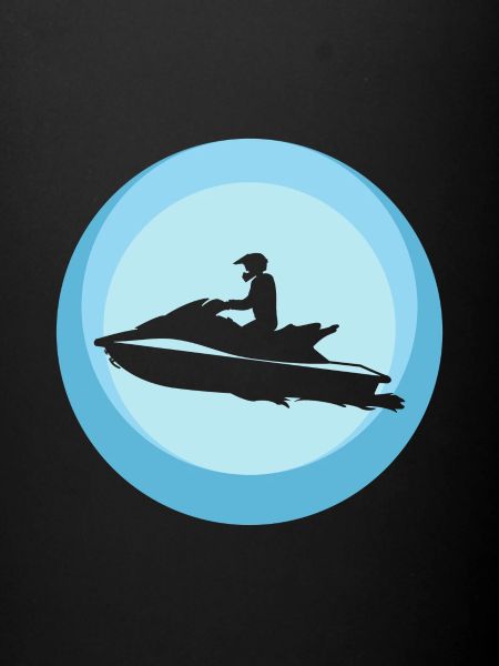 Jet Ski Boat Wakeskate