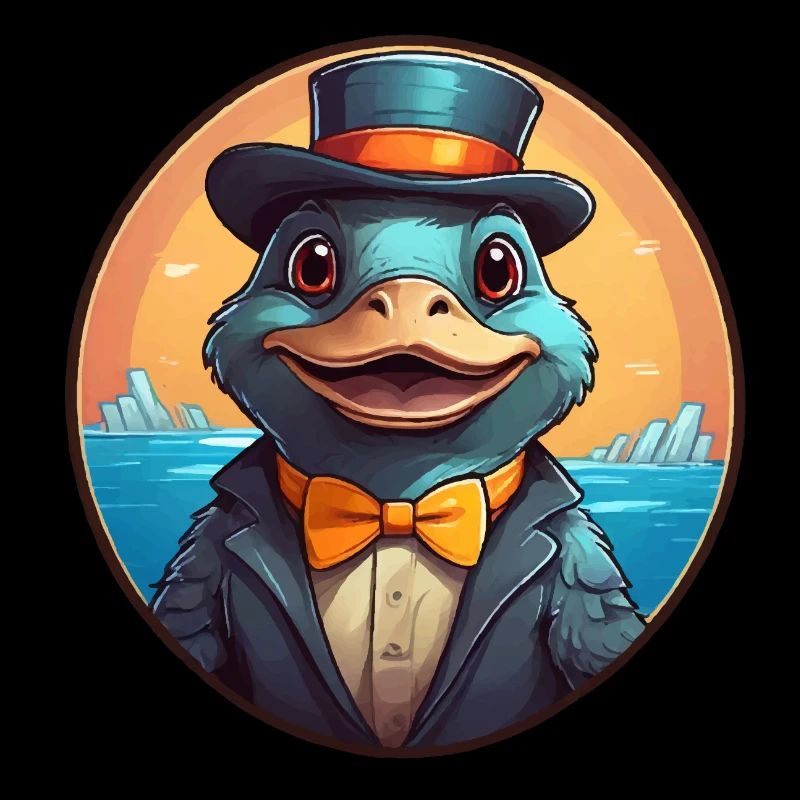 Lustiges Schnabeltier Comic