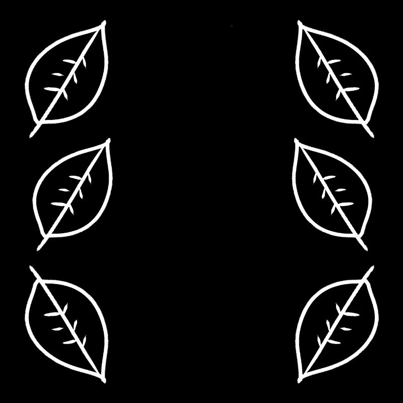 Pattern Leaf Leaves Frame Nature