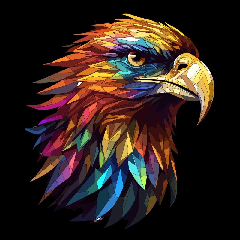 Abstract Falcon Design