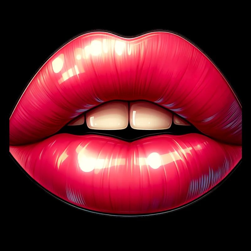 Sexy Red Lips