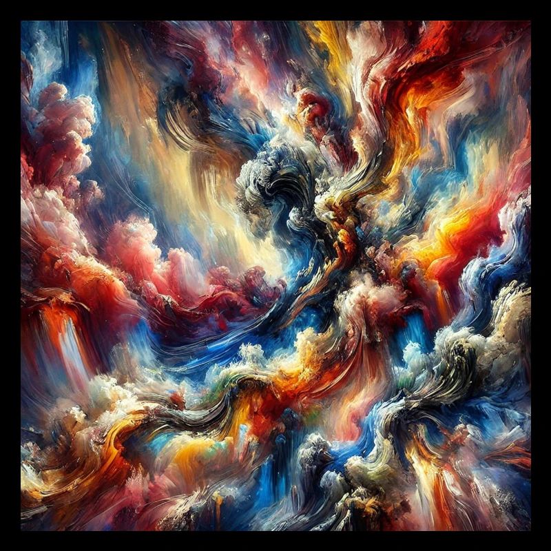 Epic Symphony - Abstract Painting