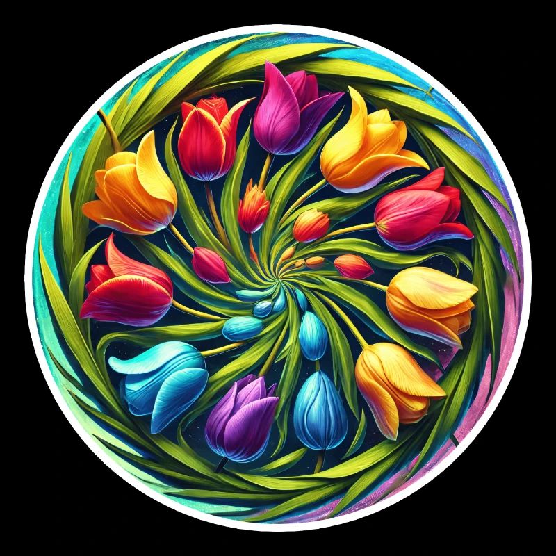 Couronne de tulipe