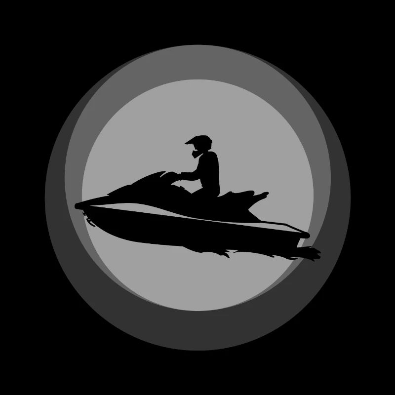 Jetski Wakeskating Motorboot