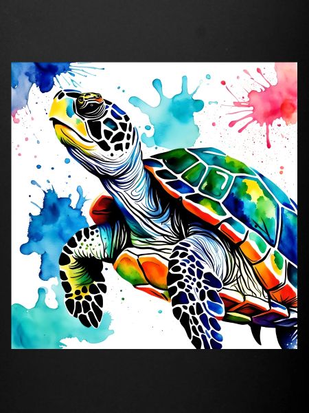 Schildkröte Farbig
