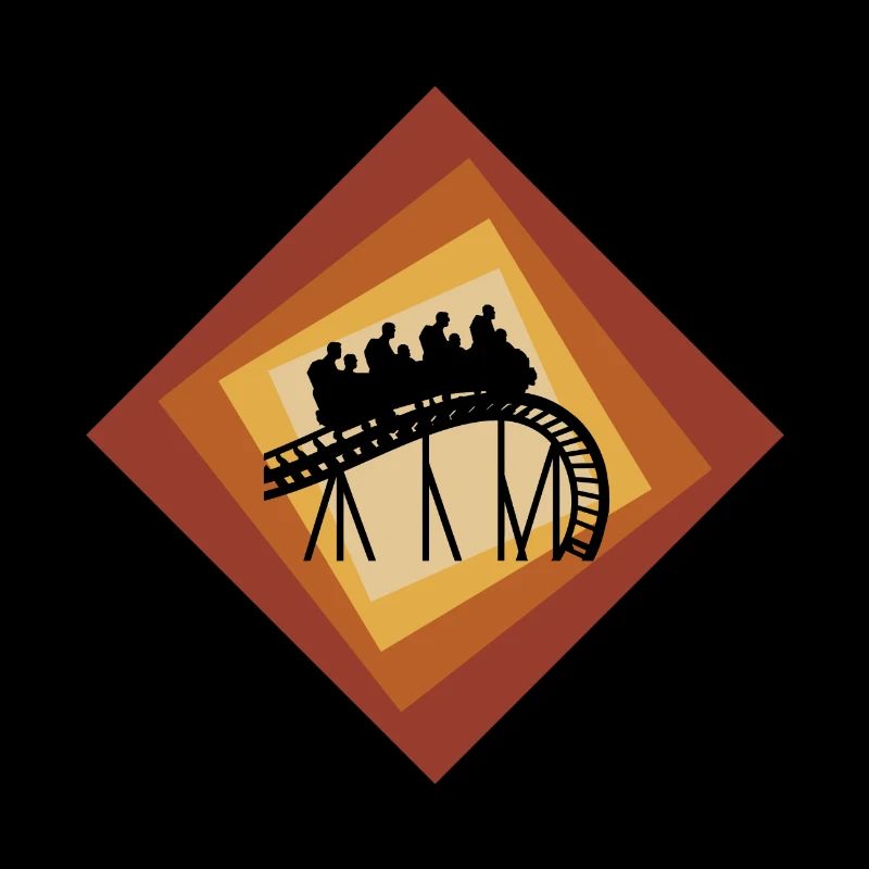 Roller coaster beer mug Lukas