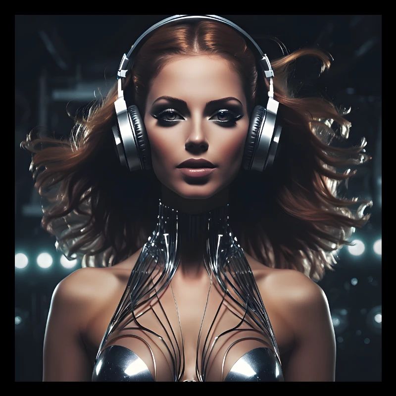 Techno-Mädchen