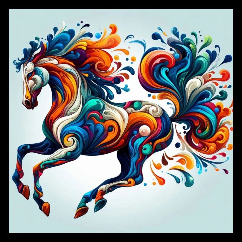 cheval galopant
