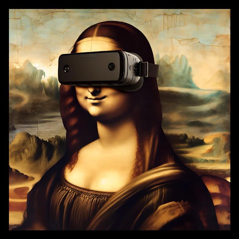 Mona Lisa Virtual Reality