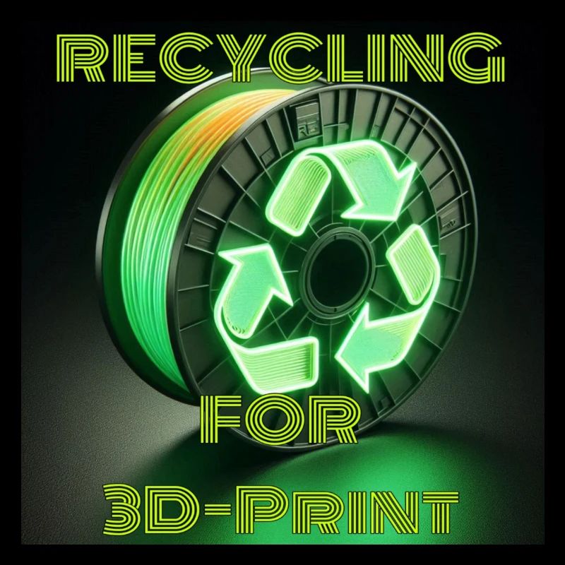RECYCLAGE pour l’impression 3D - Motif 01
