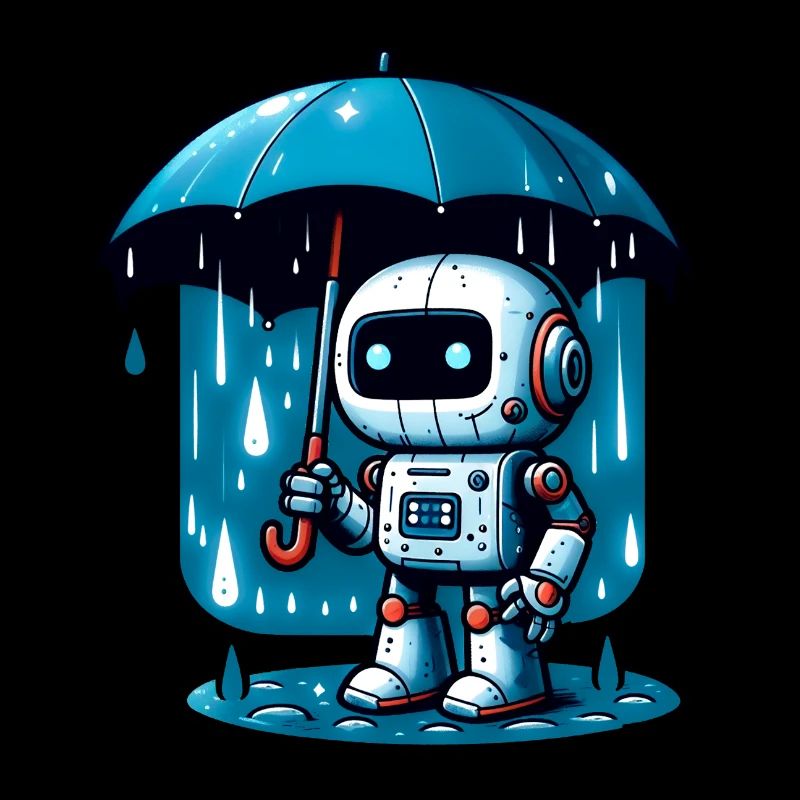 Parapluie Pluie Bot