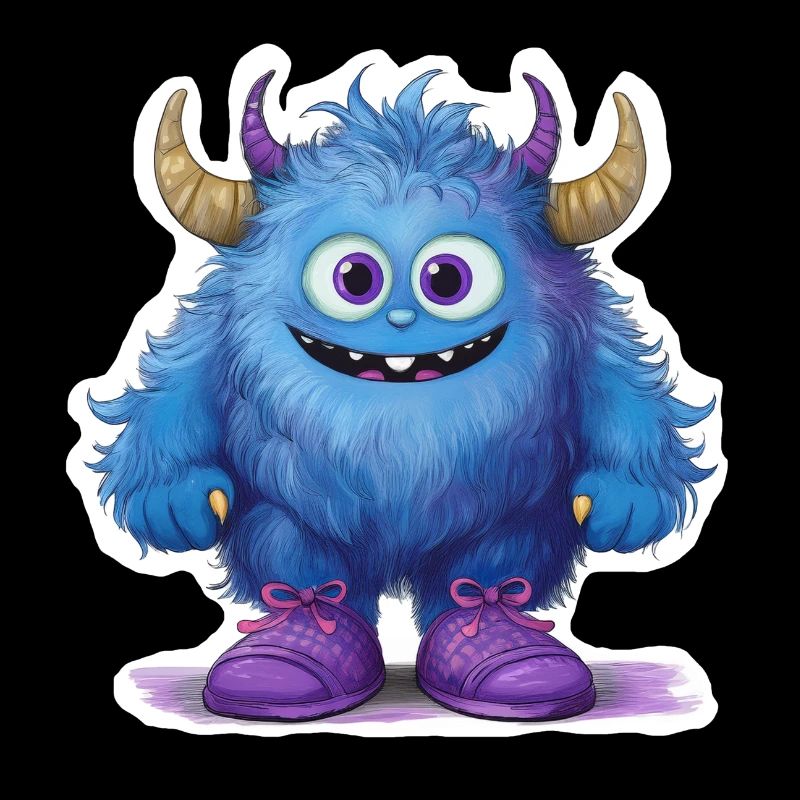 Monstre bleu