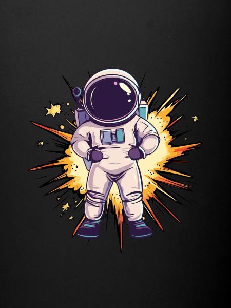 Vaisseau spatial astronaute