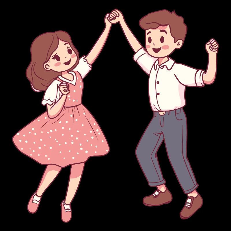 Couple de danse Professeurs de danse