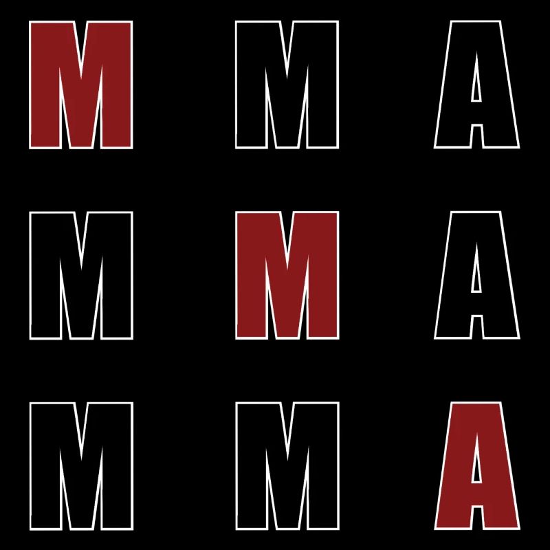 Cool MMA Martial Arts Pattern Gift