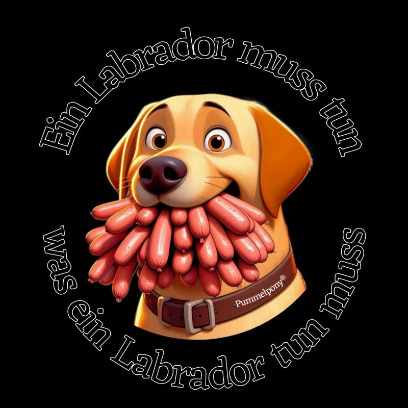 Ein Labrador muss tun was ein Labrador tun muss