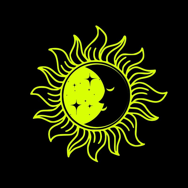 Sun and moon, Sonne und Mond