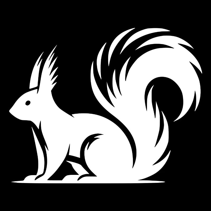 Cute cute squirrel Drawing