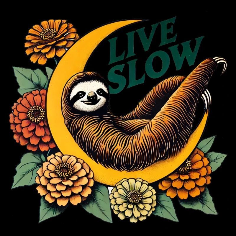 Lebe Slow Sloth