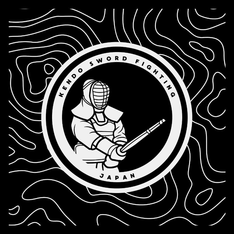 Kendo sword fighting