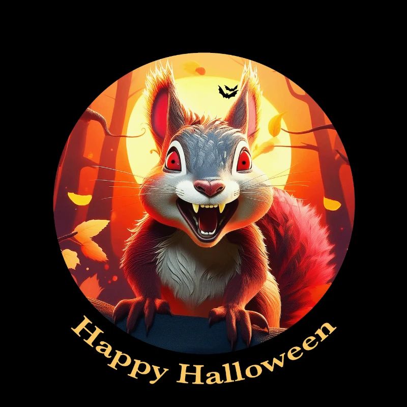 Eichhörnchen Halloween