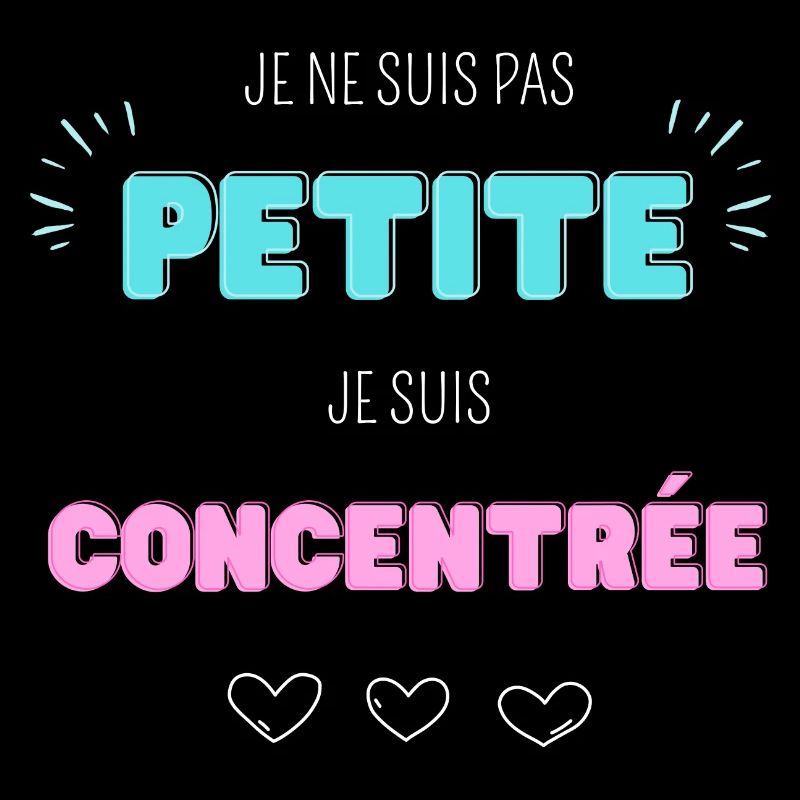 I'm not small, I'm focused